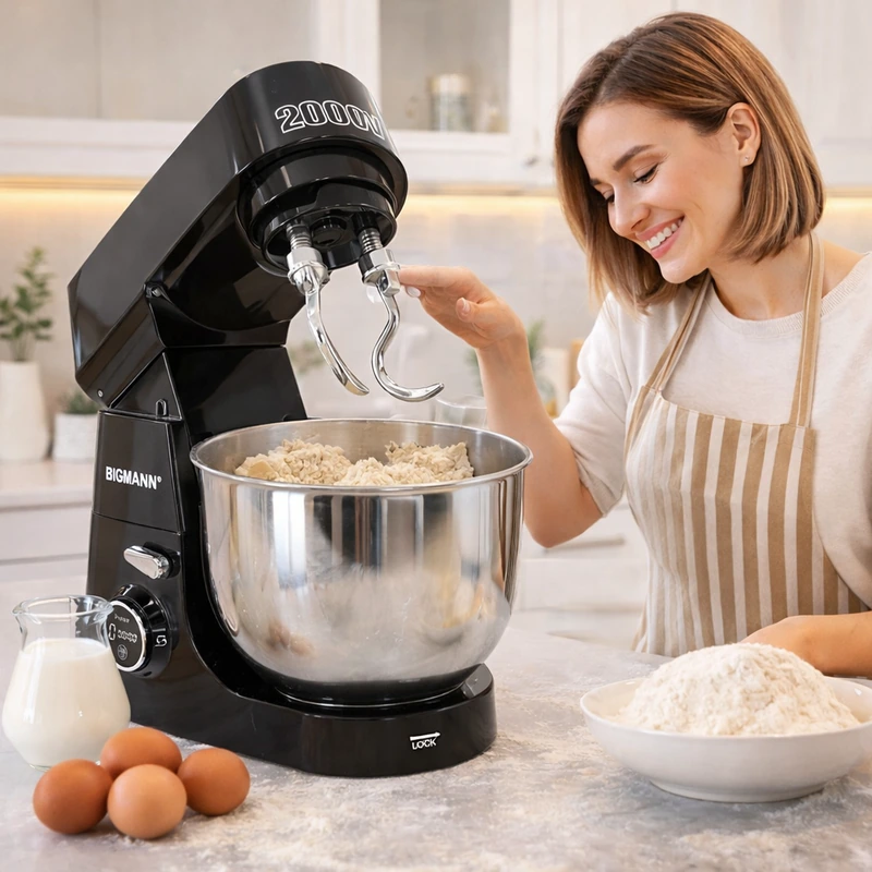 BIGMANN Stand Mixer 2000W – 8L