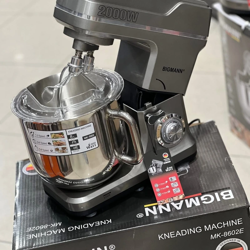 Robot Pétrin BIGMANN 8L 2000W  MK-5102